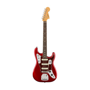 Fender Ltd Ed Parallel Universe Jaguar Stratocaster Electric Guitar, RW FB, Candy Apple Red (B-Stock)