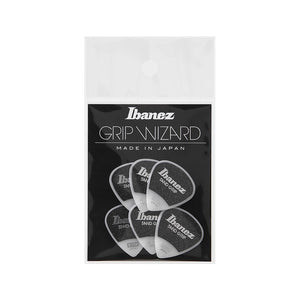 Ibanez PPA16MSG-WH .8mm Grip Wizard Series Sand Grip, White, 6pcs