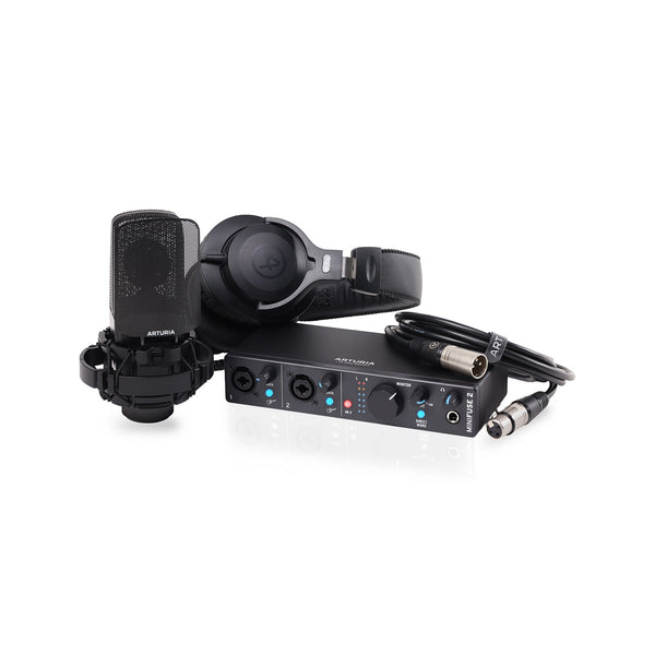 Arturia MiniFuse 2 Recording Pack, Black – Swee Lee Singapore