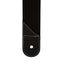 Jackson Polyester Shark Fin Guitar Strap, Black