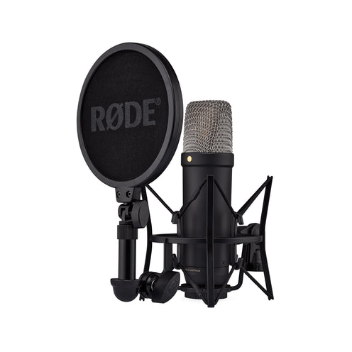 Rode NT1 5th Generation Large Diaphragm Cardioid Condenser Microphone, Black