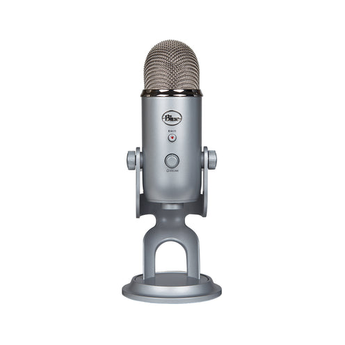 Blue Microphones Yeti USB Microphone, Silver
