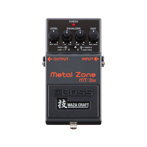 BOSS MT-2W Waza Metal Zone Distortion Pedal