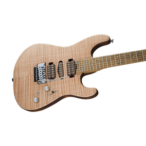 Charvel Guthrie Govan Signature HSH Flame Maple Electric Guitar, Caramelized Flame Maple FB, Natural