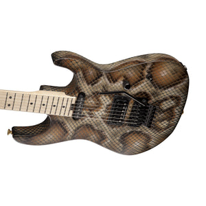 Charvel USA Warren Demartini Signature Snake Electric Guitar, Maple FB, Snakeskin