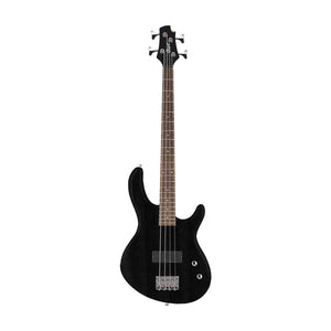 Cort Action Junior Bass Guitar, Open Pore Black