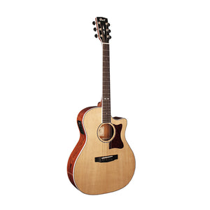 Cort GA5F-CB-NAT Acoustic Guitar, Cocobolo, Natural