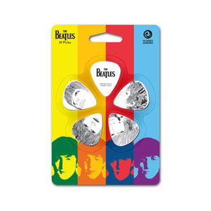 D'Addario Beatles Guitar Picks, Revolver, 10 pack, Medium