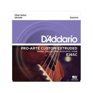 D'Addario EJ65C Pro-Arte Custom Extruded Concert Ukulele Strings