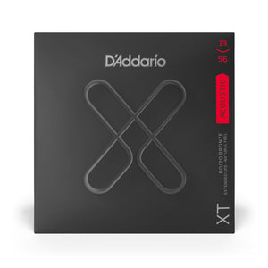 D'Addario XTABR1356 XT 80/20 Acoustic Guitar Strings, Medium, 13-56