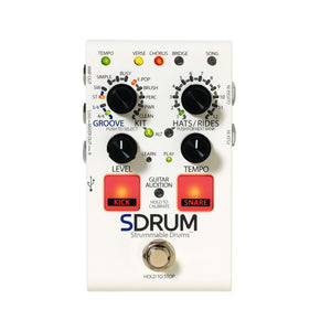 Digitech SDRUM Strummable Drums Guitar Effects Pedal