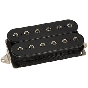 DiMarzio DP-244FBK Dominion Neck Humbucker Guitar Pickup, F-Spaced, Black