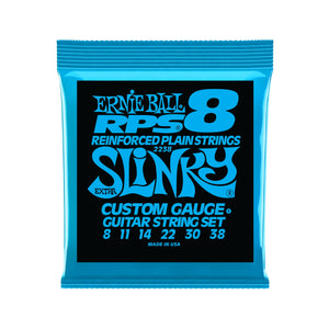 Ernie Ball Extra Slinky RPS Nickel Wound Electric Guitar Strings, 8-38