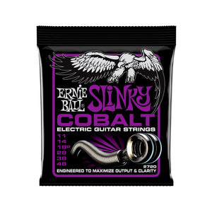 Ernie Ball Power Slinky Cobalt Electric Guitar Strings, 11-48