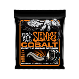 Ernie Ball Hybrid Slinky Cobalt Electric Guitar Strings, 9-46