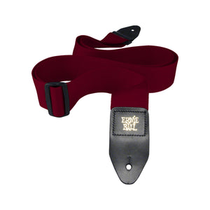 Ernie Ball Burgundy Polypro Guitar Strap