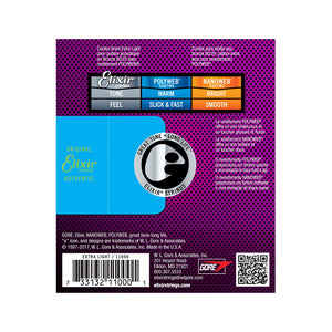 Elixir 11000 Polyweb 80/20 Bronze Acoustic Guitar Strings 10-47