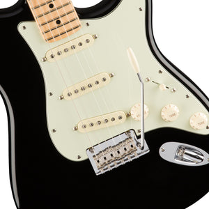 Fender American Professional Stratocaster Electric Guitar, Maple FB, Black