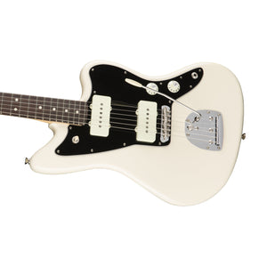 Fender American Professional Jazzmaster Electric Guitar, RW FB, Olympic White