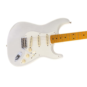 Fender Artist Eric Johnson Stratocaster Guitar, Maple Neck, White Blonde, w/Case