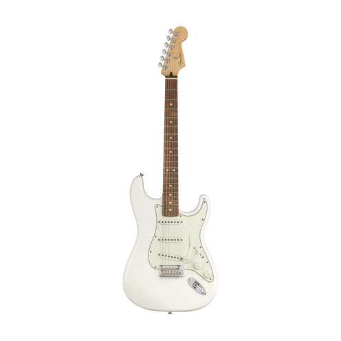 Fender Player Stratocaster Electric Guitar, Pau Ferro FB, Polar White