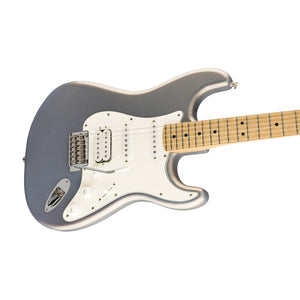 Fender Player HSS Stratocaster Electric Guitar, Maple FB, Silver