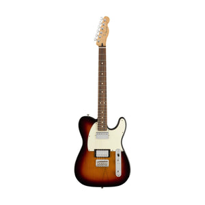 Fender Player HH Telecaster Electric Guitar, Pau Ferro FB, 3-Tone Sunburst