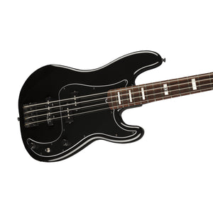 Fender Duff Mckagan Signature Deluxe Precision Bass Guitar, RW FB, Black