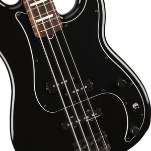 Fender Duff Mckagan Signature Deluxe Precision Bass Guitar, RW FB, Black