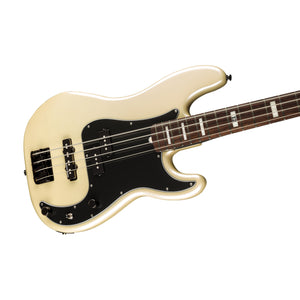 Fender Duff Mckagan Signature Deluxe Precision Bass Guitar, RW FB, White Pearl