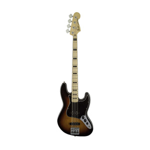 Fender Geddy Lee Jazz Bass Guitar, Maple FB, 3-Tone Sunburst