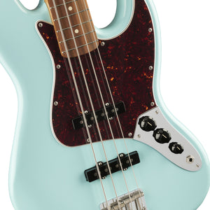 Fender Vintera 60s Jazz Bass Guitar, Pau Ferro FB, Daphne Blue