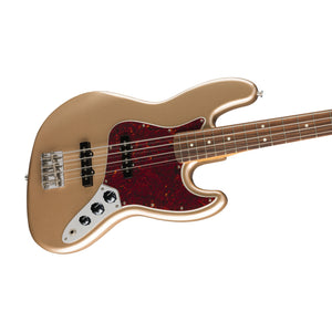 Fender Vintera 60s Jazz Bass Guitar, Pau Ferro FB, Firemist Gold