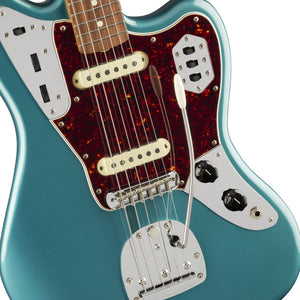 Fender Vintera 60s Jaguar Electric Guitar, Pau Ferro FB, Ocean Turquoise