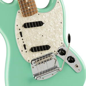 Fender Vintera 60s Mustang Electric Guitar, Pau Ferro FB, Sea Foam Green