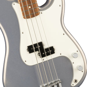 Fender Player Precision Bass Guitar, Pau Ferro FB, Silver