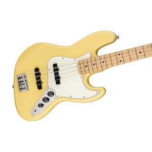 Fender Player Jazz Bass Guitar, Maple FB Buttercream