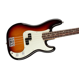 Fender American Professional Precision Bass Guitar, RW FB, 3-Tone Sunburst