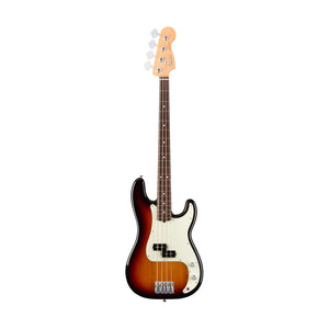 Fender American Professional Precision Bass Guitar, RW FB, 3-Tone Sunburst