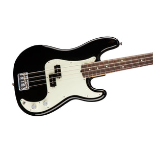 Fender American Professional Precision Bass Guitar, RW FB, Black