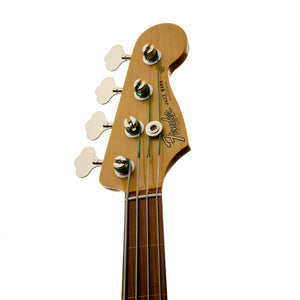 Fender Artist Jaco Pastorius Fretless Jazz Bass Guitar, 3-Tone Sunburst