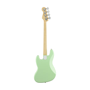 Fender American Performer Jazz Bass Guitar, Maple FB, Satin Seafoam Green