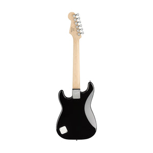 Squier Mini Stratocaster Electric Guitar, Laurel FB, Black