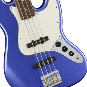 Squier Contemporary Jazz Bass Guitar, Laurel FB, Ocean Blue