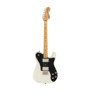 Squier Classic Vibe 70s Telecaster Deluxe Electric Guitar, Maple FB, Olympic White