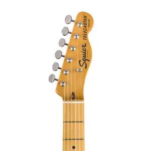 Squier Classic Vibe 70s Telecaster Thinline Electric Guitar, Maple FB, 3-Tone Sunburst