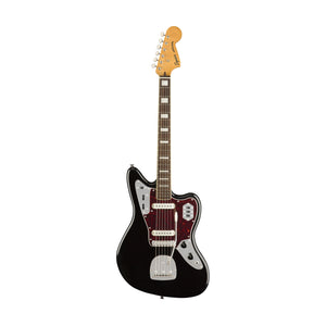 Squier Classic Vibe 70s Jaguar Electric Guitar, Laurel FB, Black