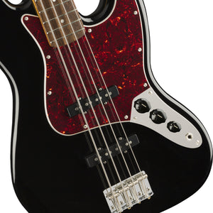 Squier Classic Vibe 60s Jazz Bass Guitar, Laurel FB, Black