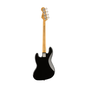 Squier Classic Vibe 70s Jazz Bass Guitar, Maple FB, Black