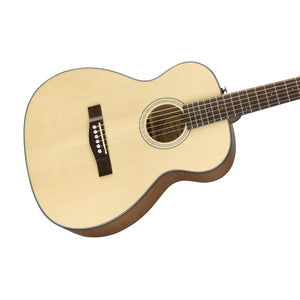 Fender CT-60S Travel Acoustic Guitar, Walnut FB, Natural